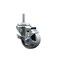 Service Caster 3 Inch Semi Steel Wheel Swivel 34 Inch Threaded Stem Caster with Brake SCC SCC-TS20S314-SSS-TLB-34212 - alternate 1